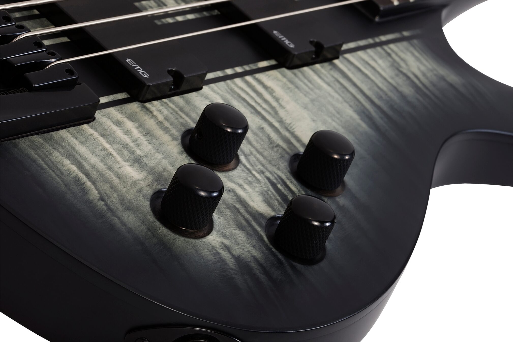 Schecter C-5 GT Electric Bass, Action Position Back