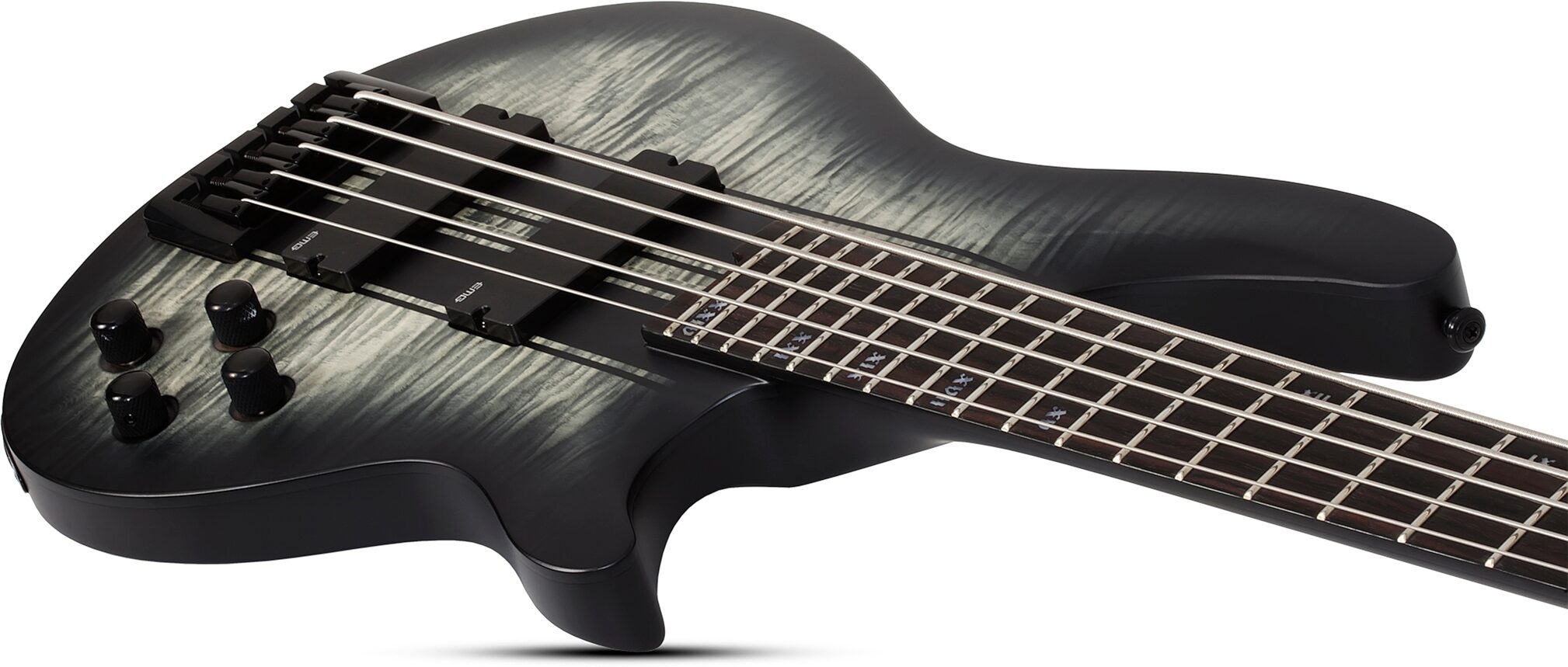 Schecter C-5 GT Electric Bass, Action Position Back
