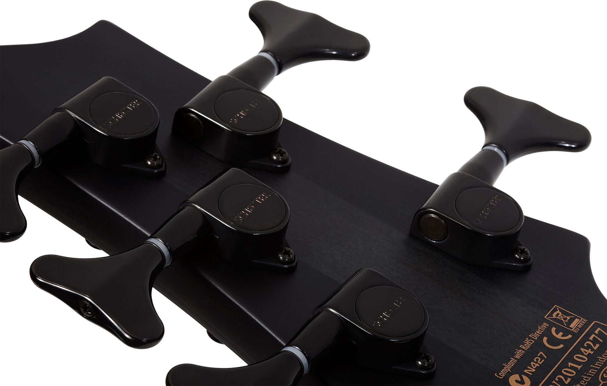 Schecter C-5 GT Electric Bass, Action Position Back