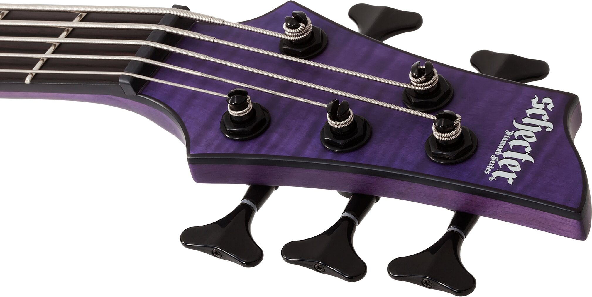 Schecter C-5 GT Electric Bass, Action Position Back