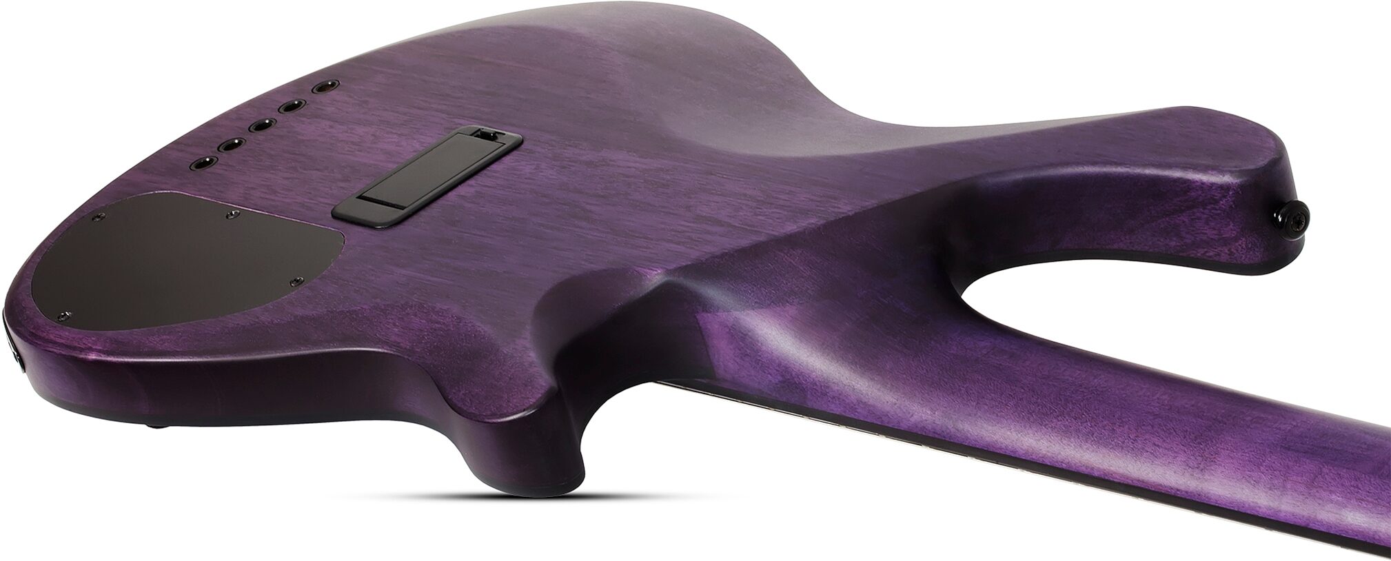 Schecter C-5 GT Electric Bass, Left-Handed, Body Back Detail