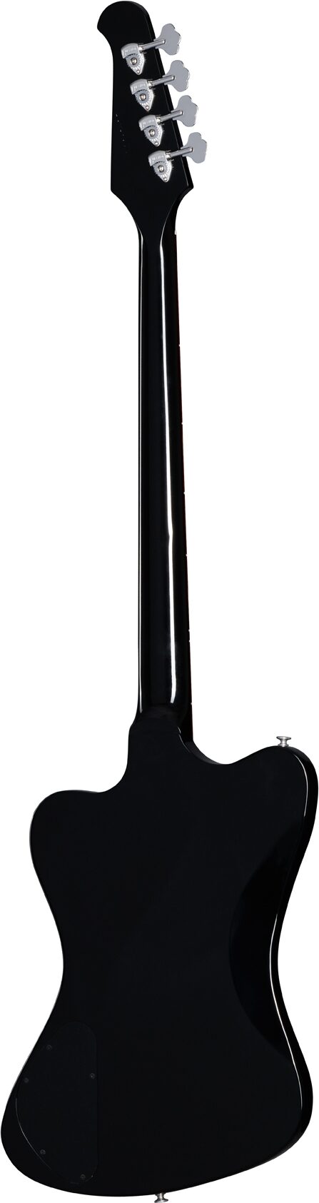 Gibson Non-Reverse Thunderbird Electric Bass (with Case), Ebony, Action Position Back