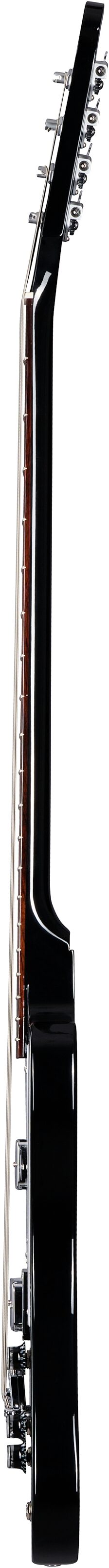 Gibson Non-Reverse Thunderbird Electric Bass (with Case), Ebony, Action Position Side
