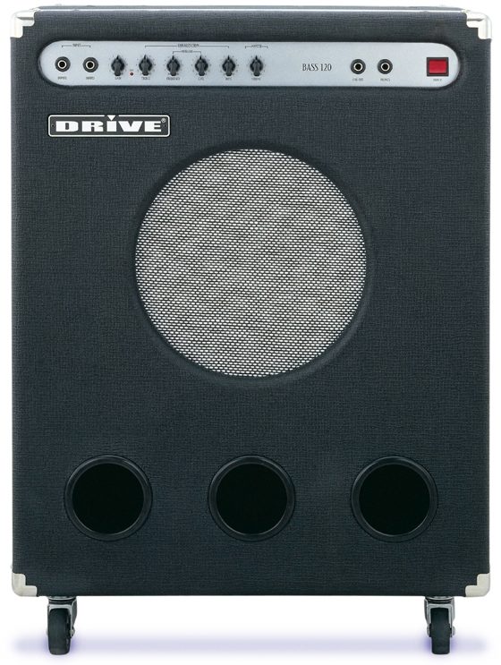 Drive B120 Bass Guitar Amplifier (120 Watts, 2x12 in.), Vintage Look