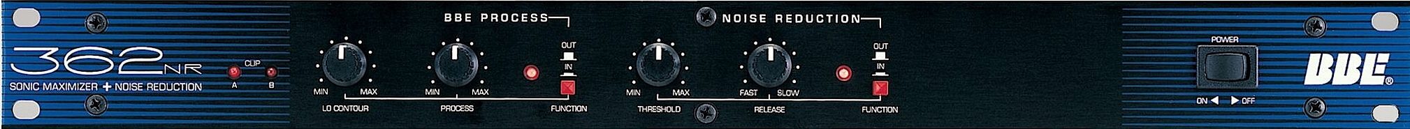 BBE 362NR Dual-Channel Sonic Maximizer with Noise Reduction, Main