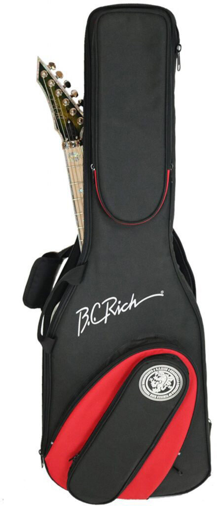 B.C. Rich Model D Premium Guitar Gig Bag, New, Action Position Back