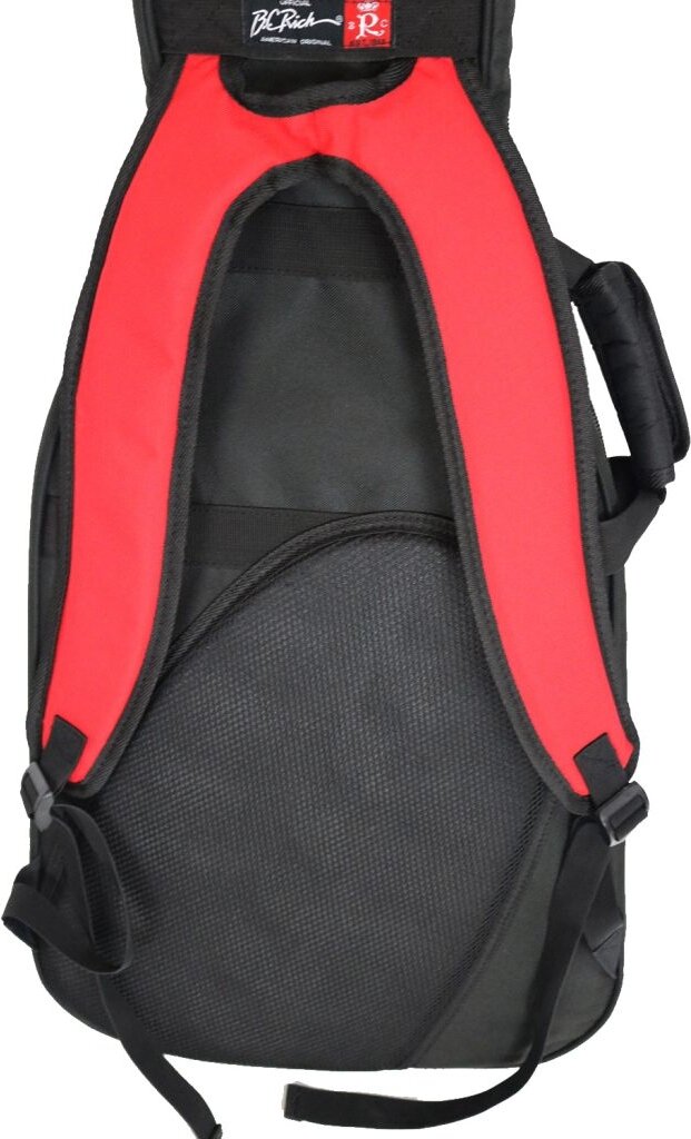 B.C. Rich Model D Premium Guitar Gig Bag, New, Action Position Back