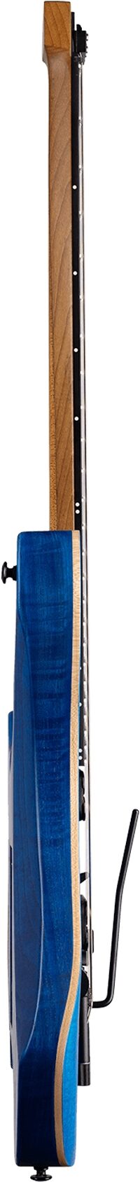 Strandberg Boden Prog NX 6 Electric Guitar (with Gig Bag), Deep Blue, Action Position Back