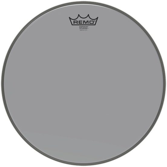 Remo Emperor Colortone Drumhead, Smoke, 8 inch, Action Position Back