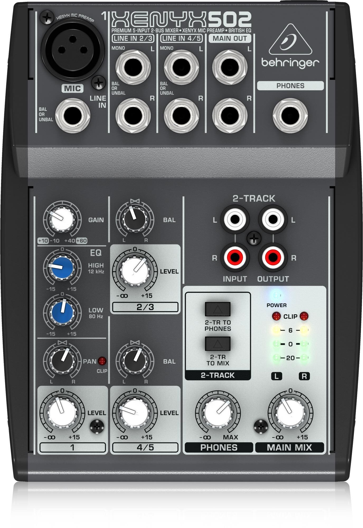 XENYX 502 Stereo Mixer | zZounds