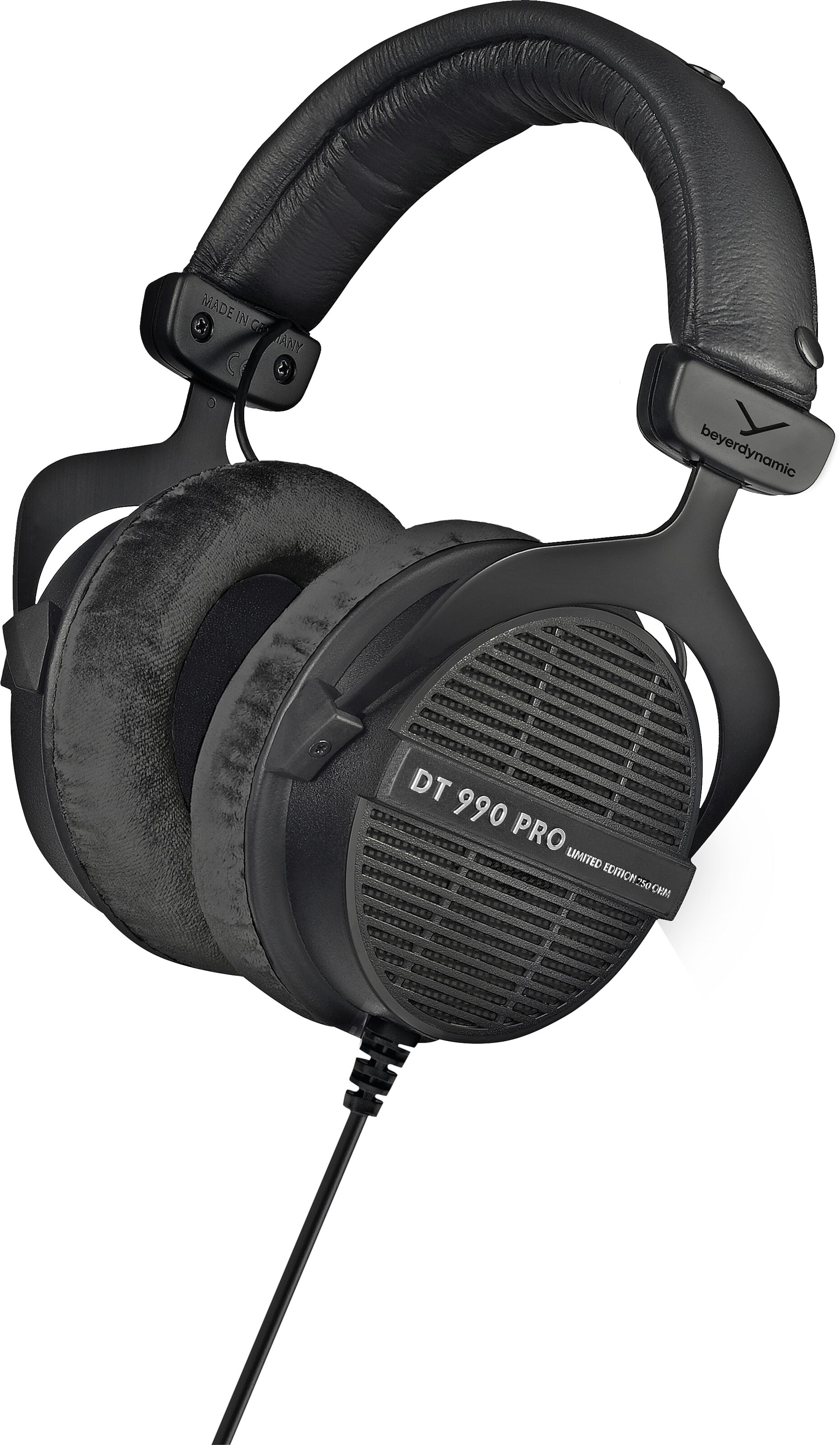 Beyerdynamic DT 990 Pro Black Open-Back Headphones, New, Action Position Back
