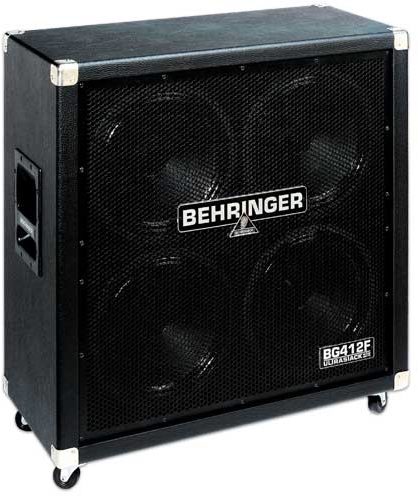 Behringer BG412F Straight Guitar Speaker Cabinet (400 Watts, 4x12 in.), Main