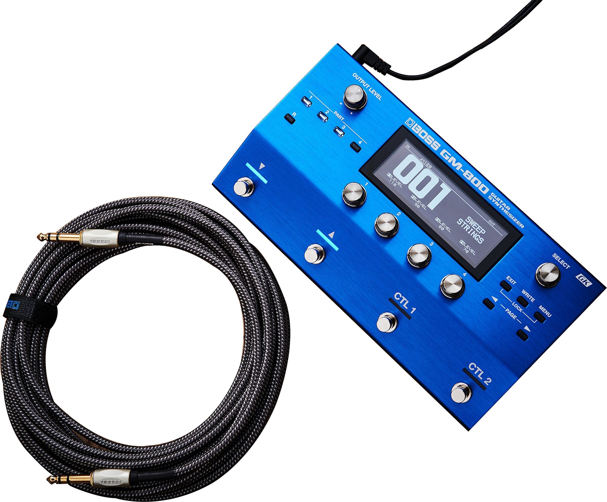Boss BGK Serial GK Cable for Boss GK Pickup, Action Position Back