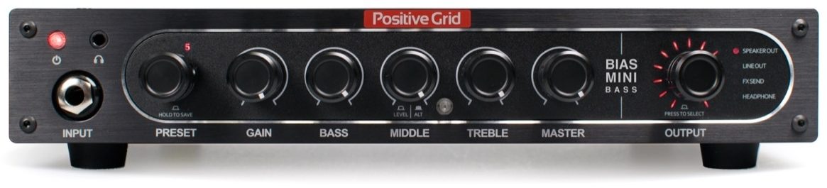 Positive Grid BIAS Mini Bass Amplifier Head (600 Watts) | zZounds