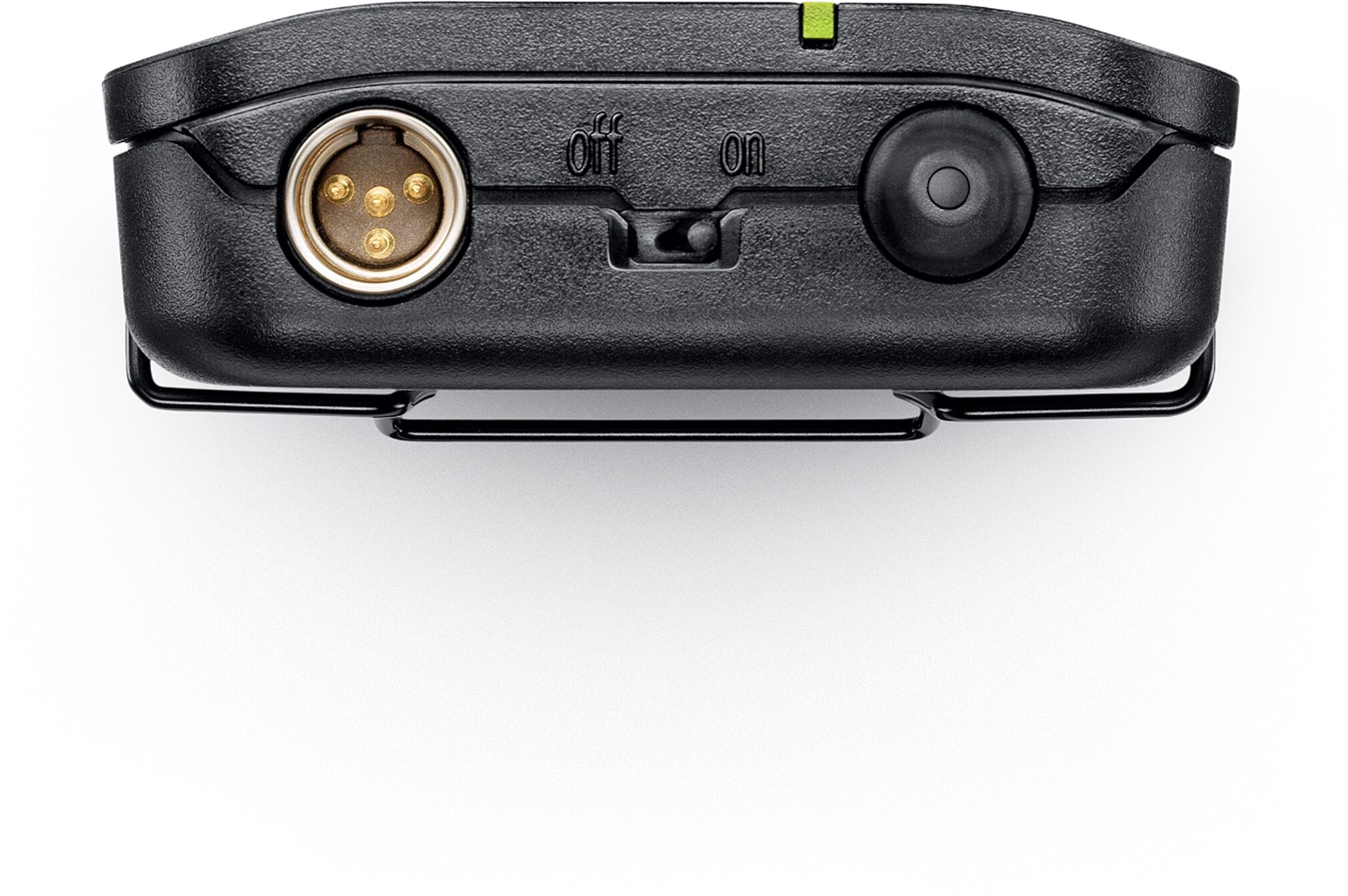Shure BLX14R/W93 Wireless Lavalier Microphone System, Band H11 (572-596 MHz), Action Position Back