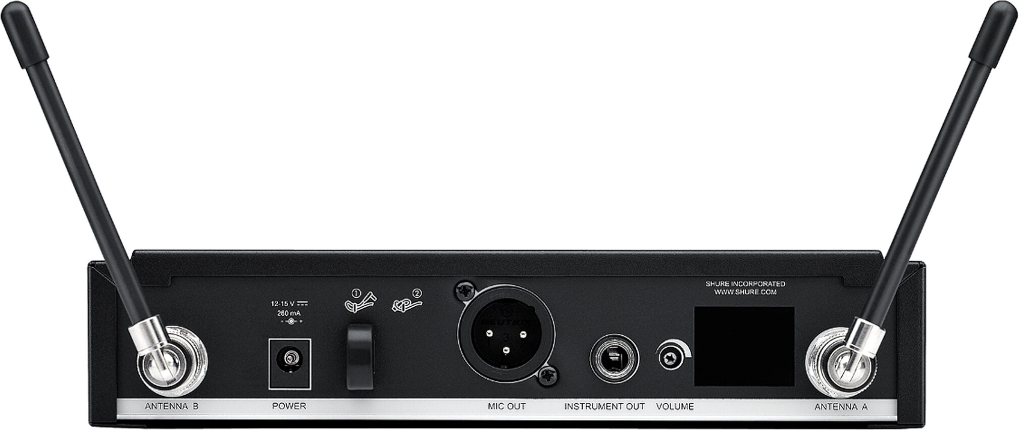 Shure BLX14R/SM35 Wireless Headset Microphone System, Band H11 (572-596 MHz), Open Box (Very Good), Action Position Back