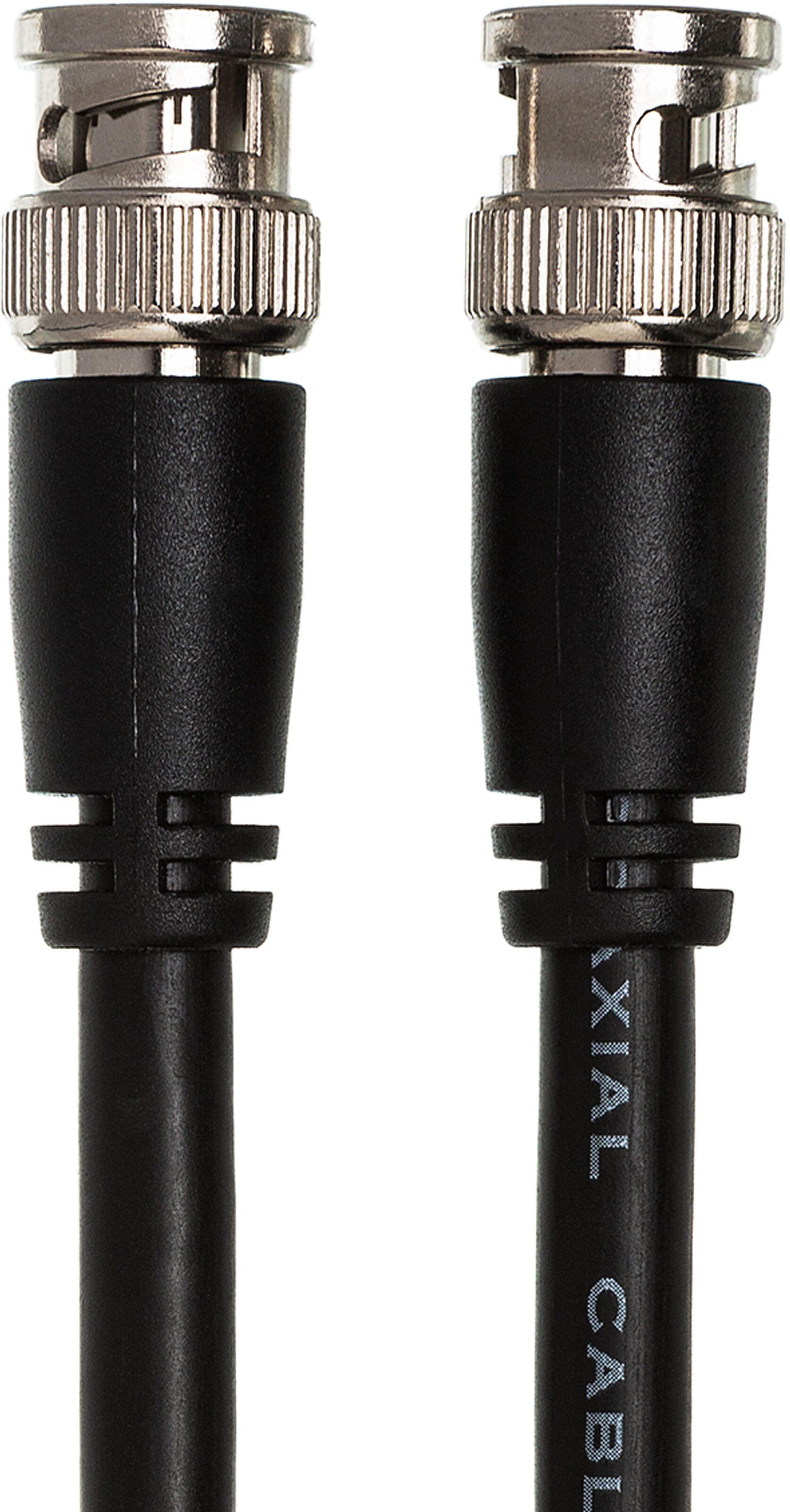 Hosa BNC-06-100 Pro 75-ohm Coax Cable, 10 foot, BNC-06-110, Action Position Back