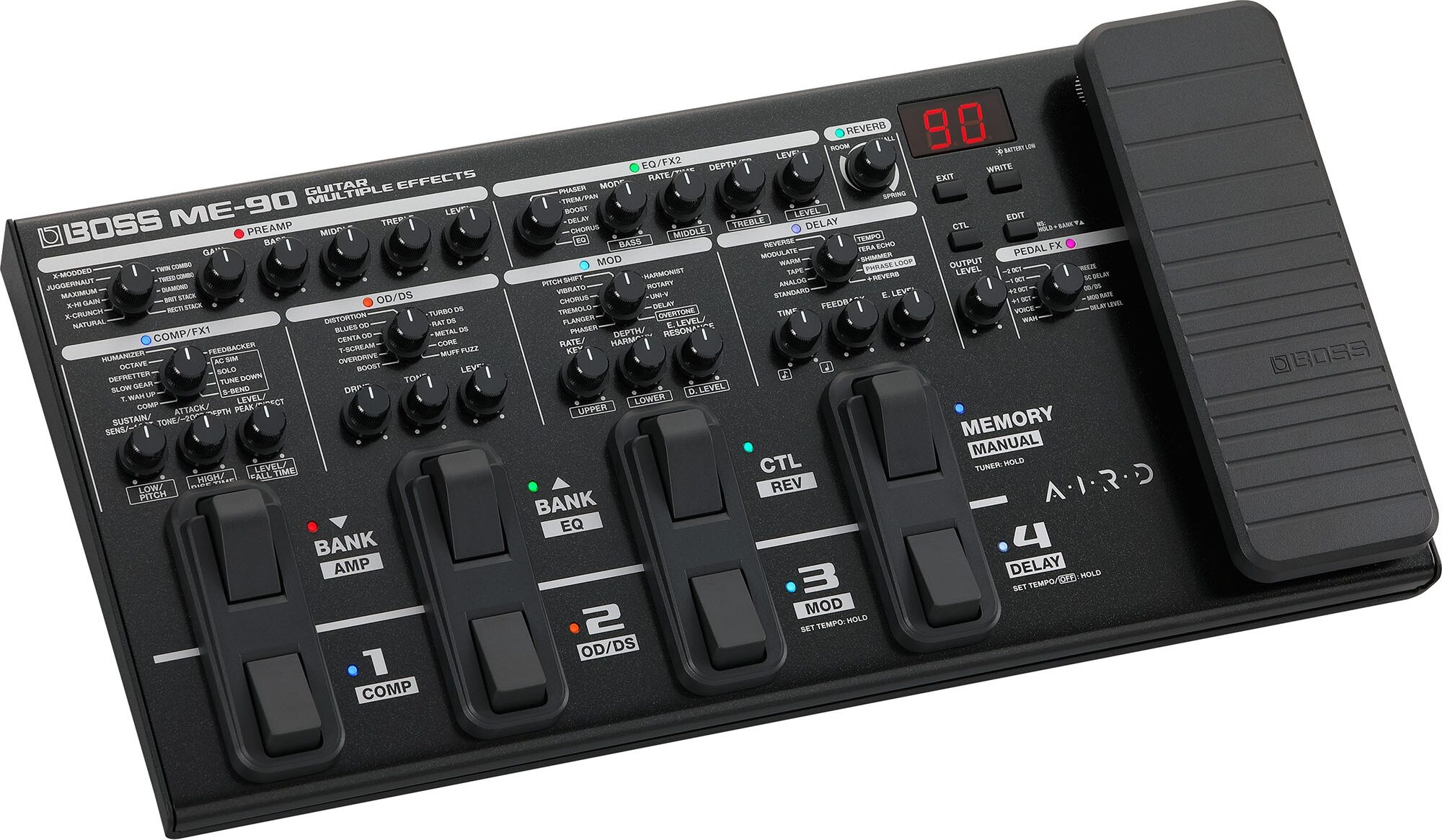 Boss ME-90 Guitar Multi-Effects Processor Pedal