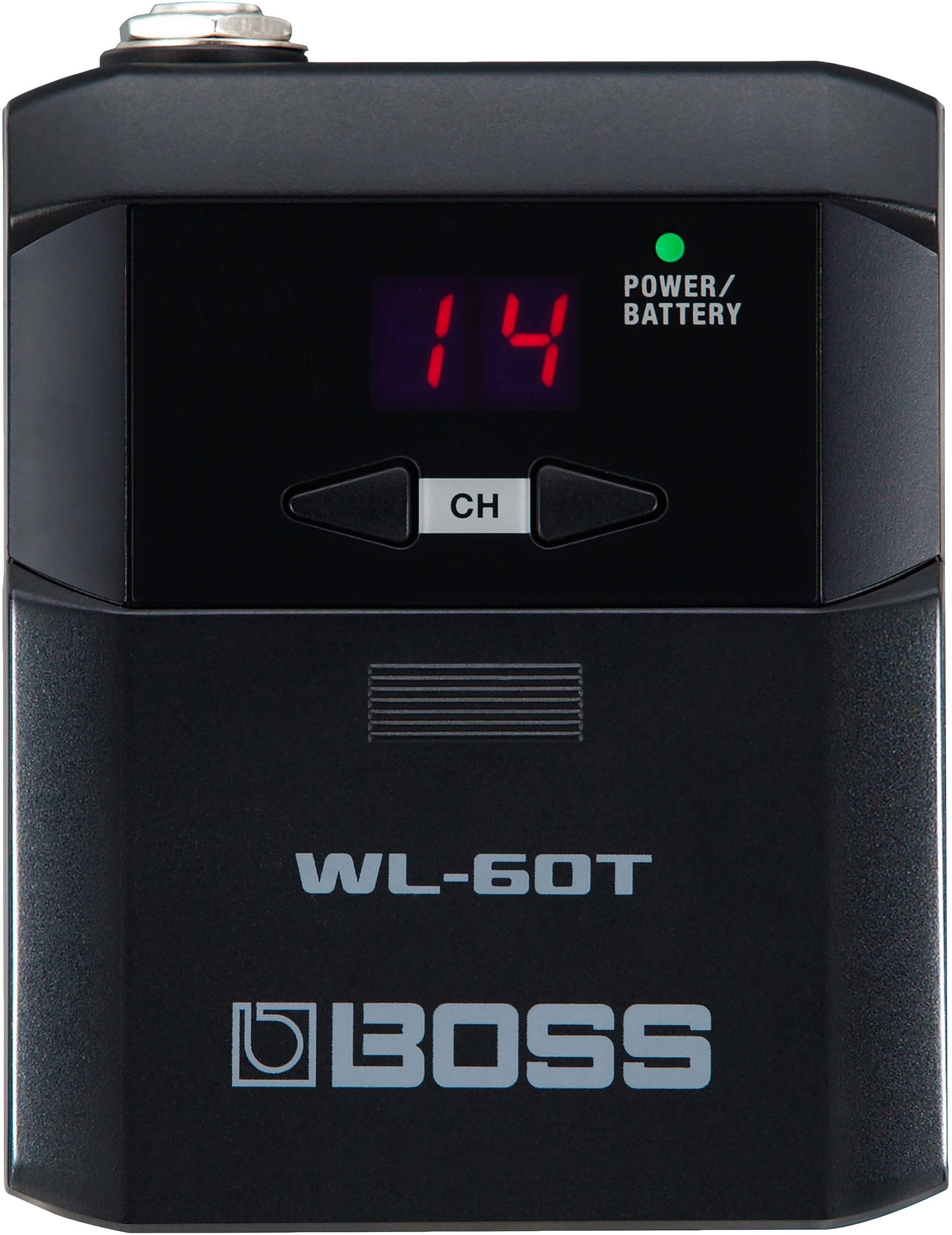 Boss WL-60T Wireless Transmitter, Action Position Back