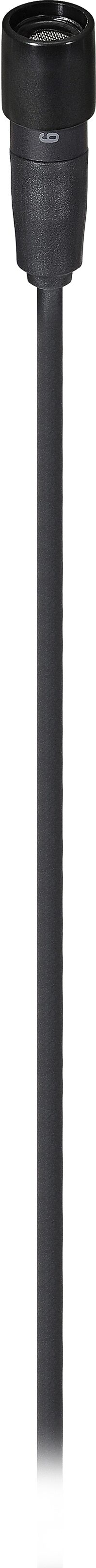 Audio-Technica BP899 Subminiature Omnidirectional Condenser Lavalier Microphone, Black, Unterminated, Action Position Back