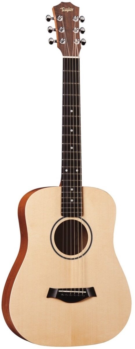 Taylor BT1 Baby Acoustic Guitar, Left-Handed (with Gig Bag), Main