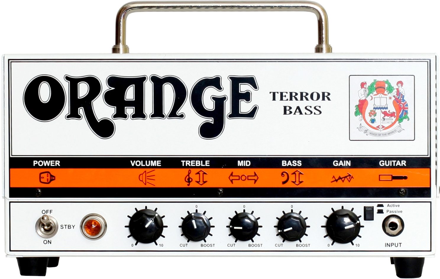 Orange BT500H Terror Bass 500 Amp Head with Gig Bag (500 Watts)