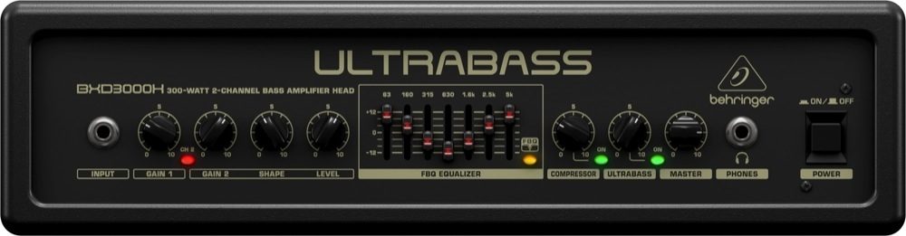 BEHRINGER BXD3000H ULTRABASS ベースアンプヘッド-