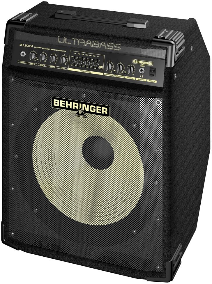 Behringer BXL3000A Ultrabass Bass Combo Amplifier (300 Watts 