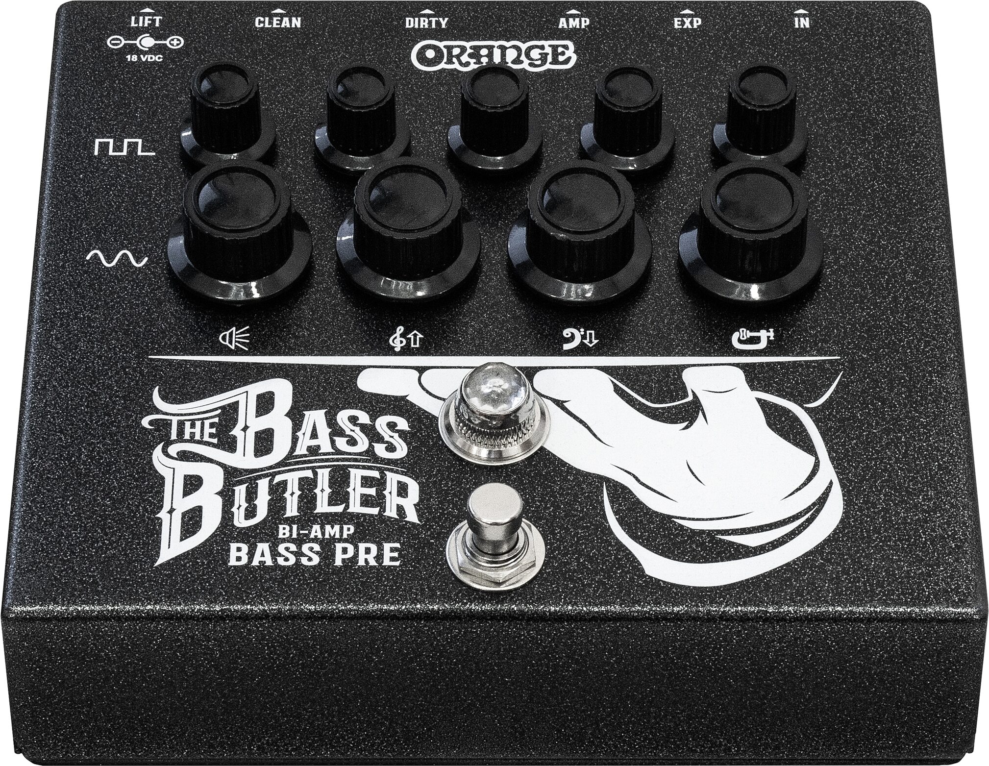 Orange Bass Butler Biamplified Bass Preamp Pedal | zZounds