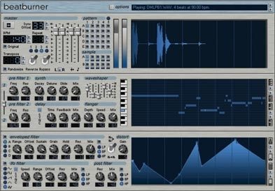 GForce BeatBurner VST Loop Synth Plug-In (Macintosh and Windows), Main
