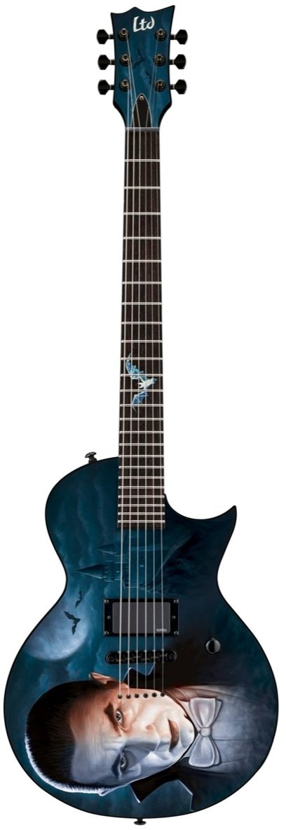 ESP LTD EC Bela Lugosi Limited Edition Electric Guitar (with Case), Main