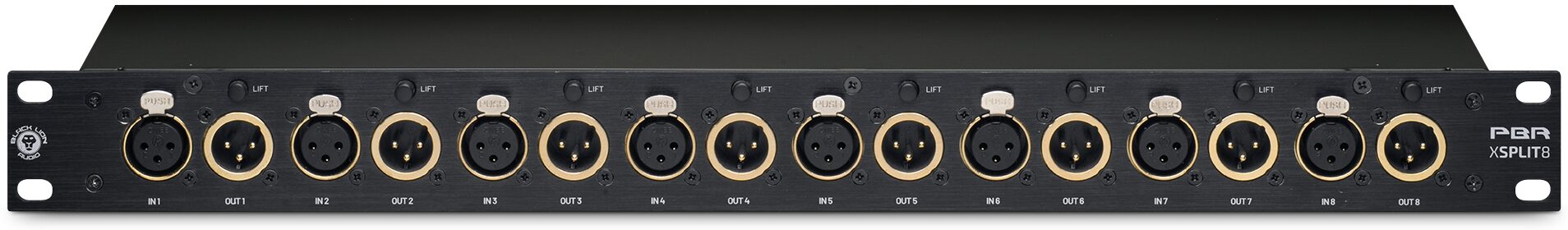 Black Lion Audio PBR XSplit8 8-Channel Splitter, New, Action Position Back