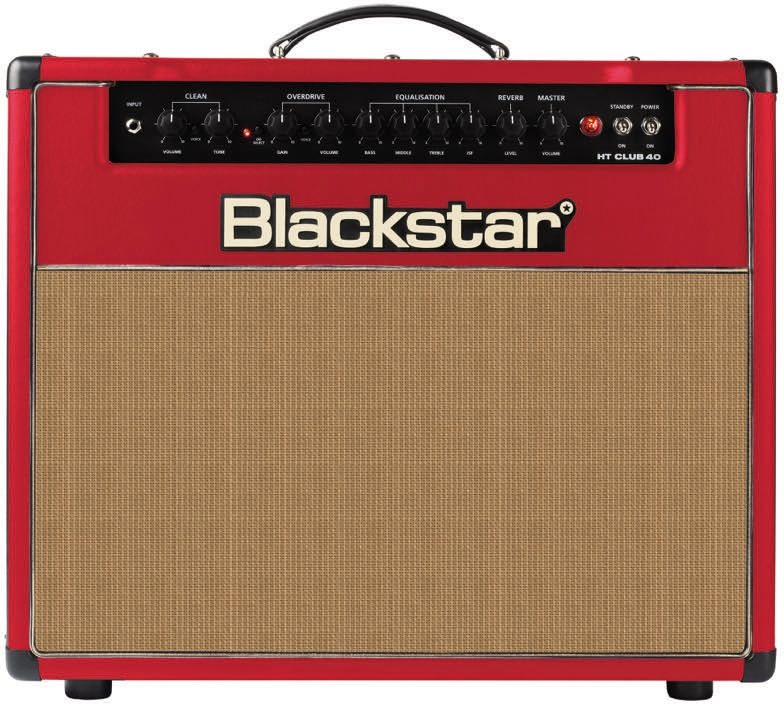 Blackstar HT Club 40 Limited Edition Red Guitar Combo Amplifier, Main