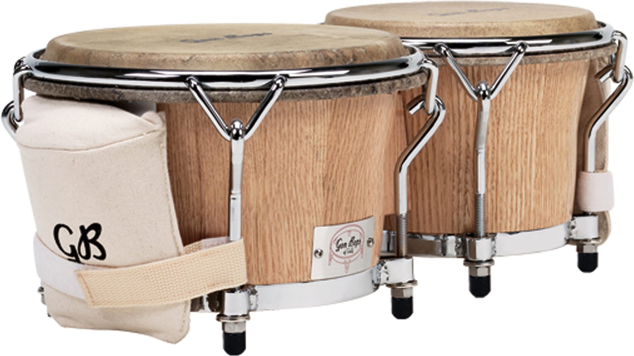 Gon Bops Bongo Knee Pads, Action Position Back