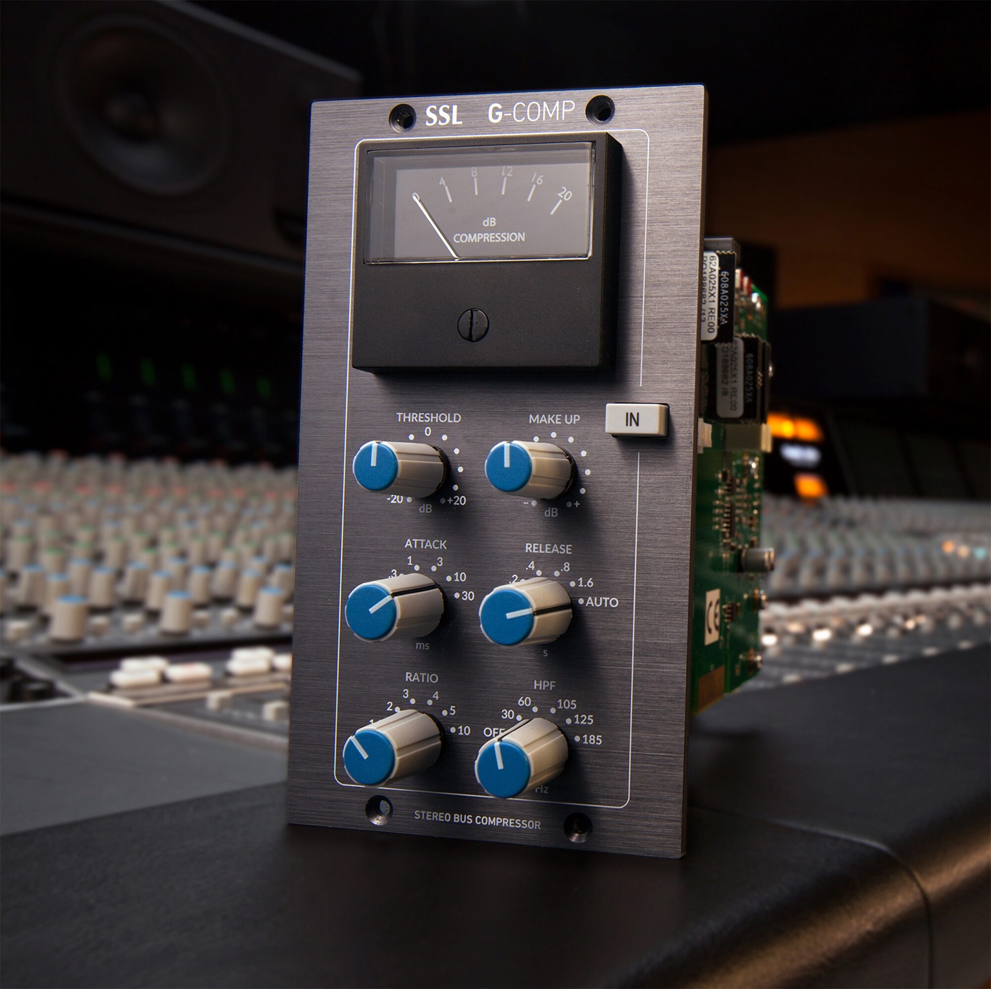 Solid State Logic 500 Stereo Bus Compressor Mk3, New, Action Position Back