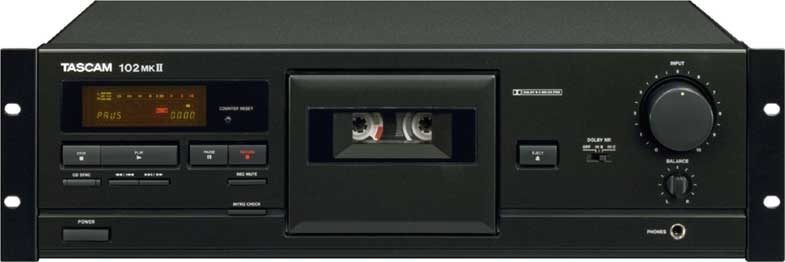TASCAM 102MkII Cassette Deck, Main