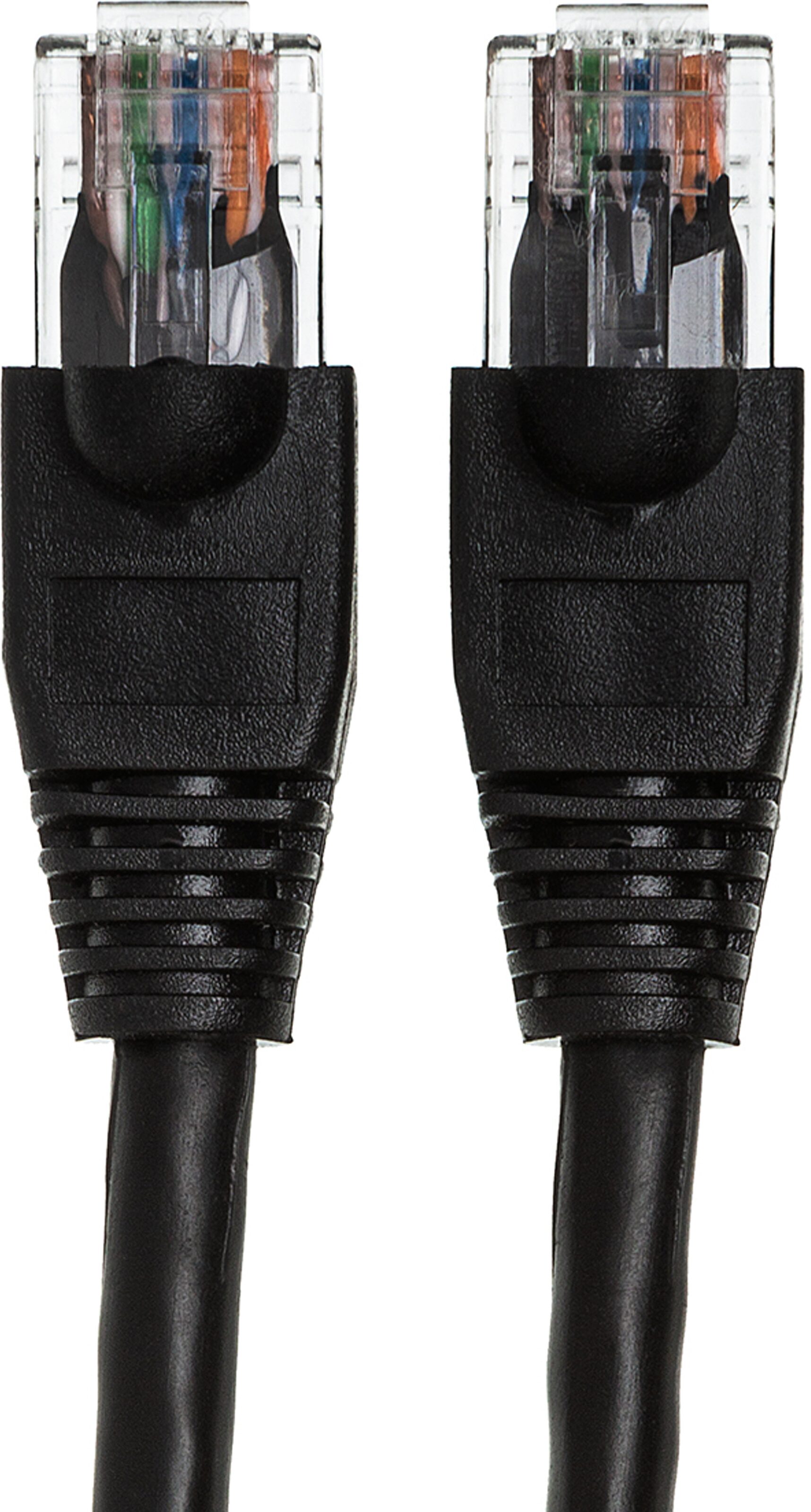 Hosa CAT-500BK Cat 5e Network Cable, 1 foot, CAT-501BK, Action Position Back