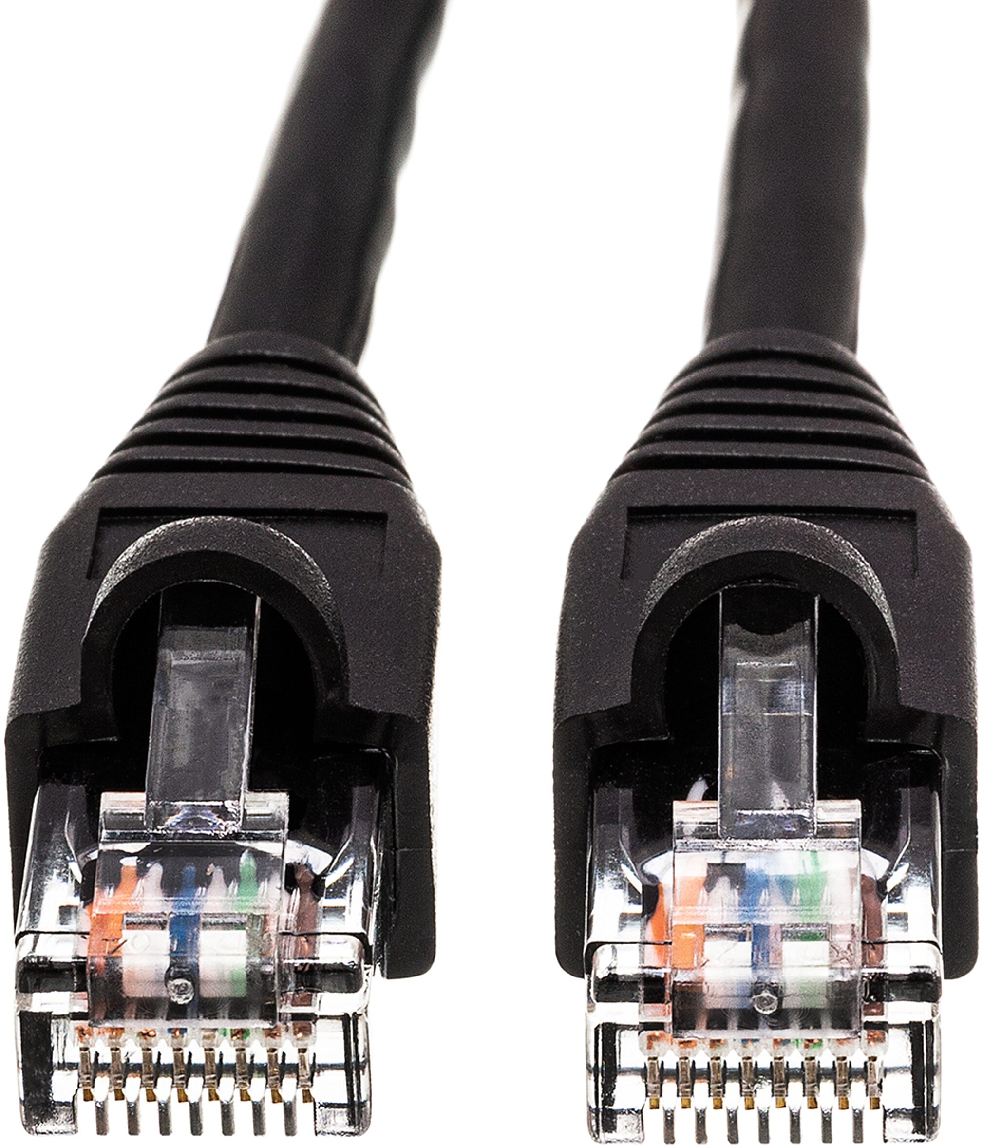 Hosa CAT-500BK Cat 5e Network Cable, 1 foot, CAT-501BK, Action Position Back
