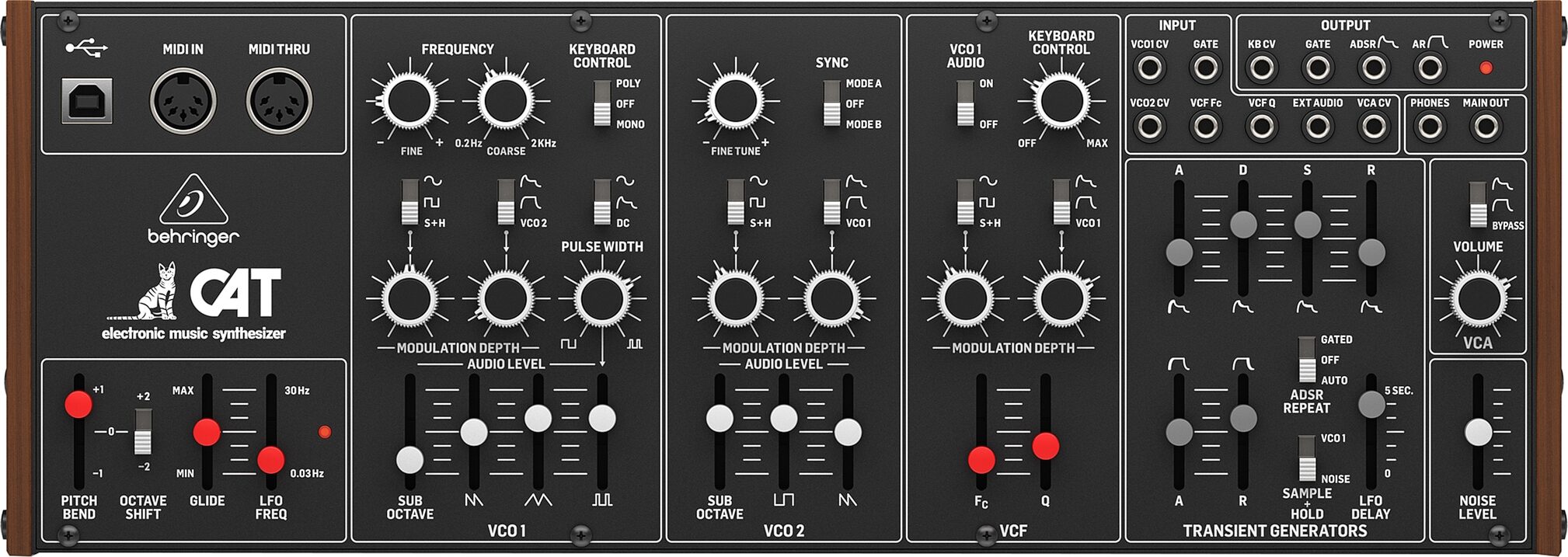 Behringer CAT Duophonic Analog Synthesizer | zZounds