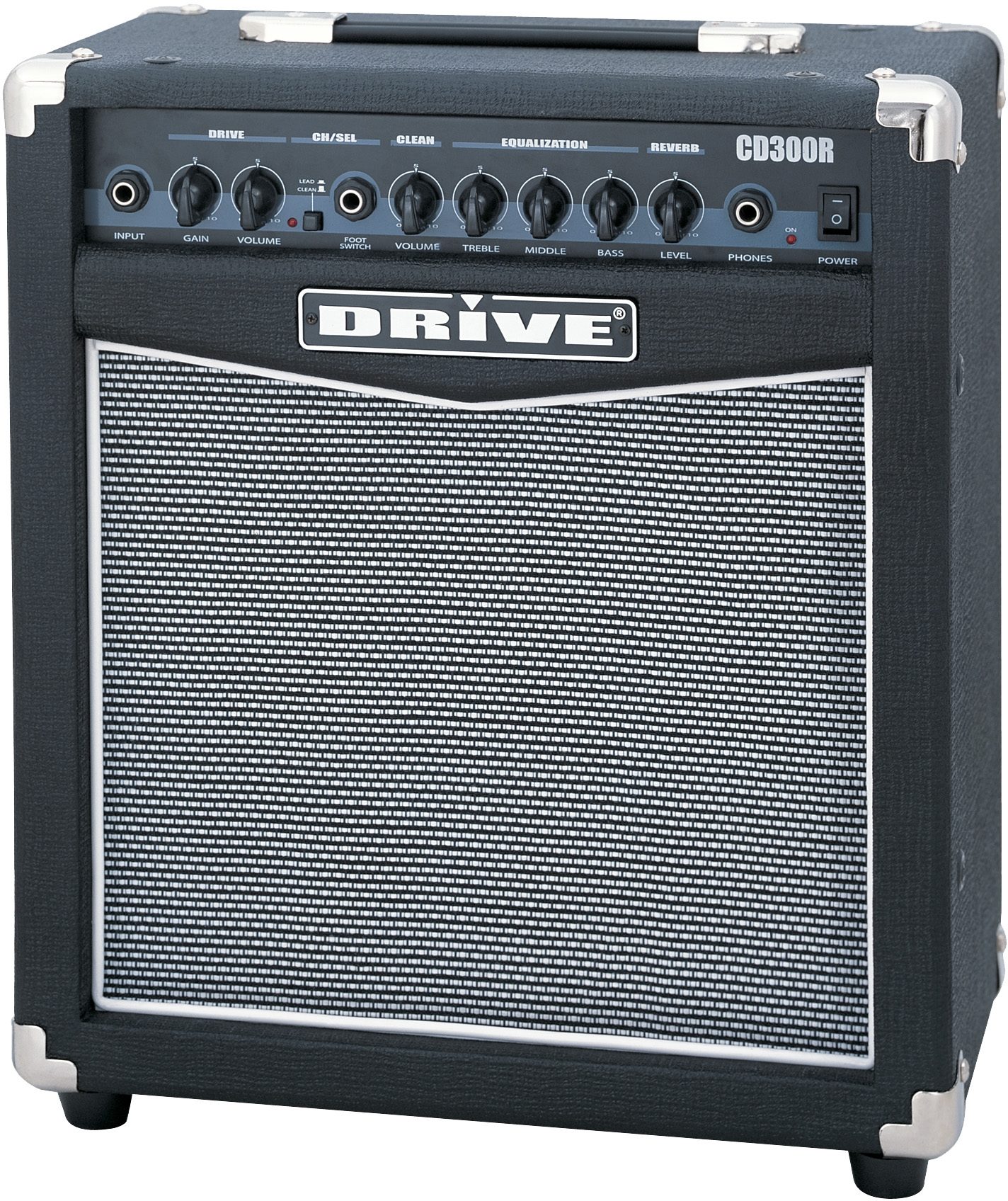 Drive CD300R Guitar Combo Amplifier with Reverb (30 Watts, 1x10 in.), Main