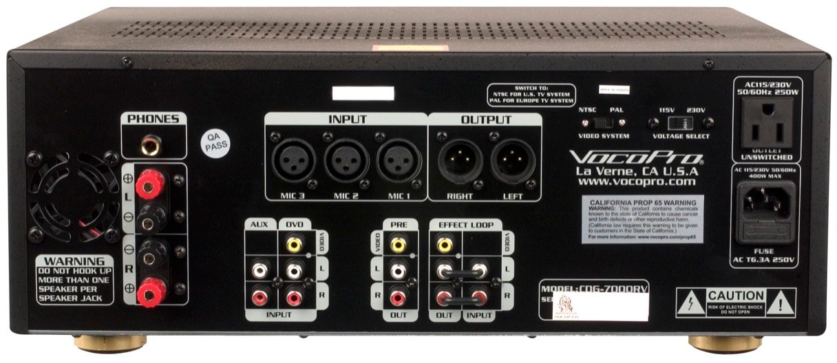 VocoPro Twister 7000 REC Karaoke System, ve