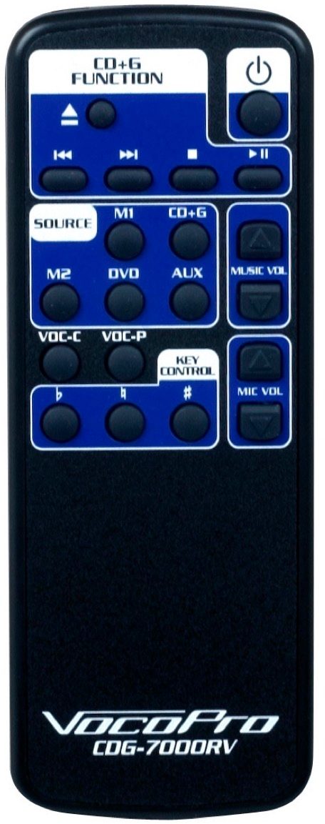 VocoPro Twister 7000 REC Karaoke System, ve