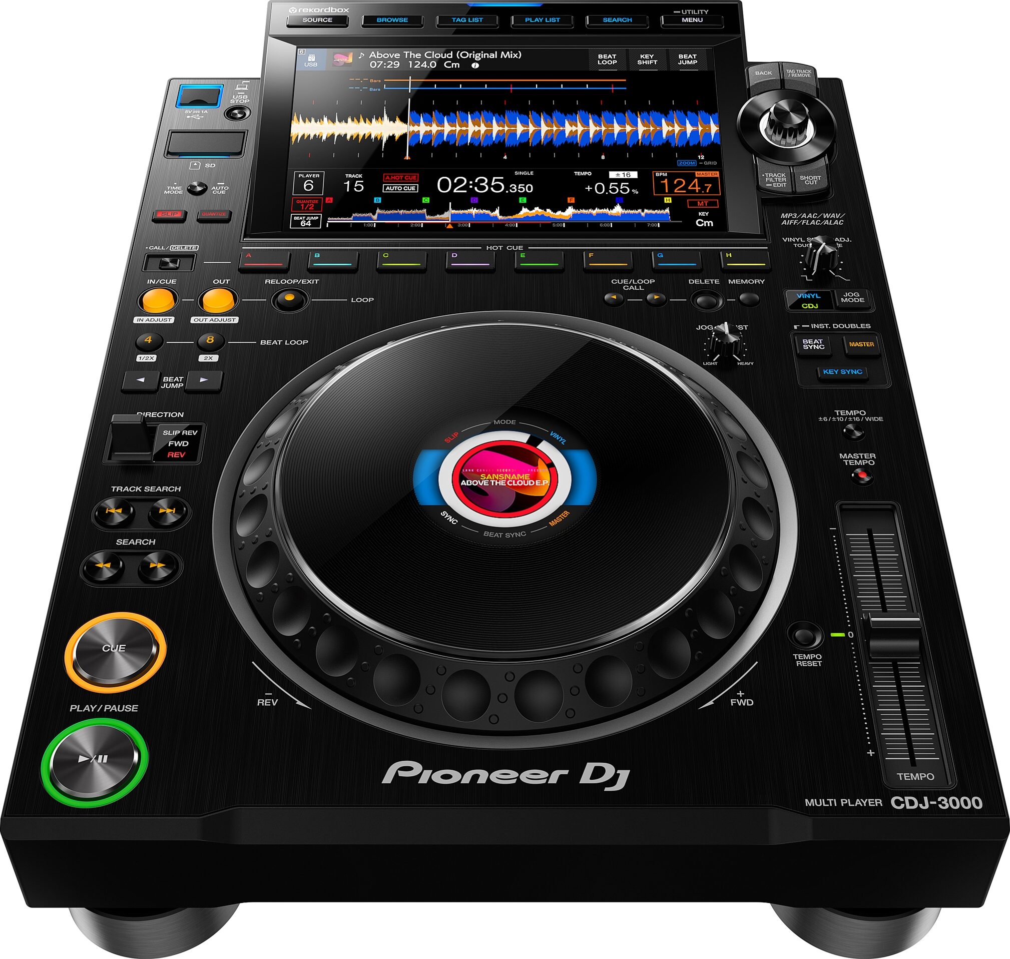 Pioneer DJ CDJ-3000 Professional Media Player | zZounds