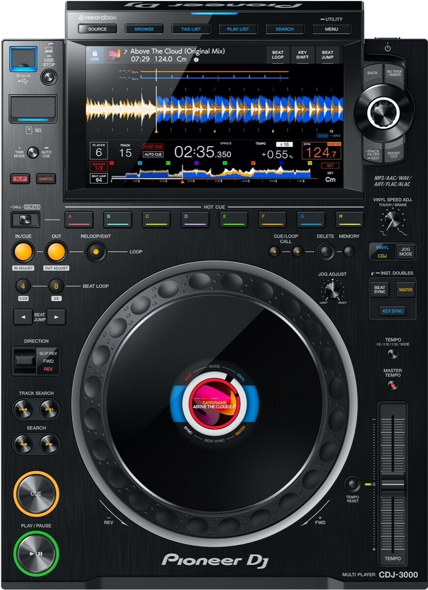 Pioneer DJ CDJ-3000 Professional Media |
