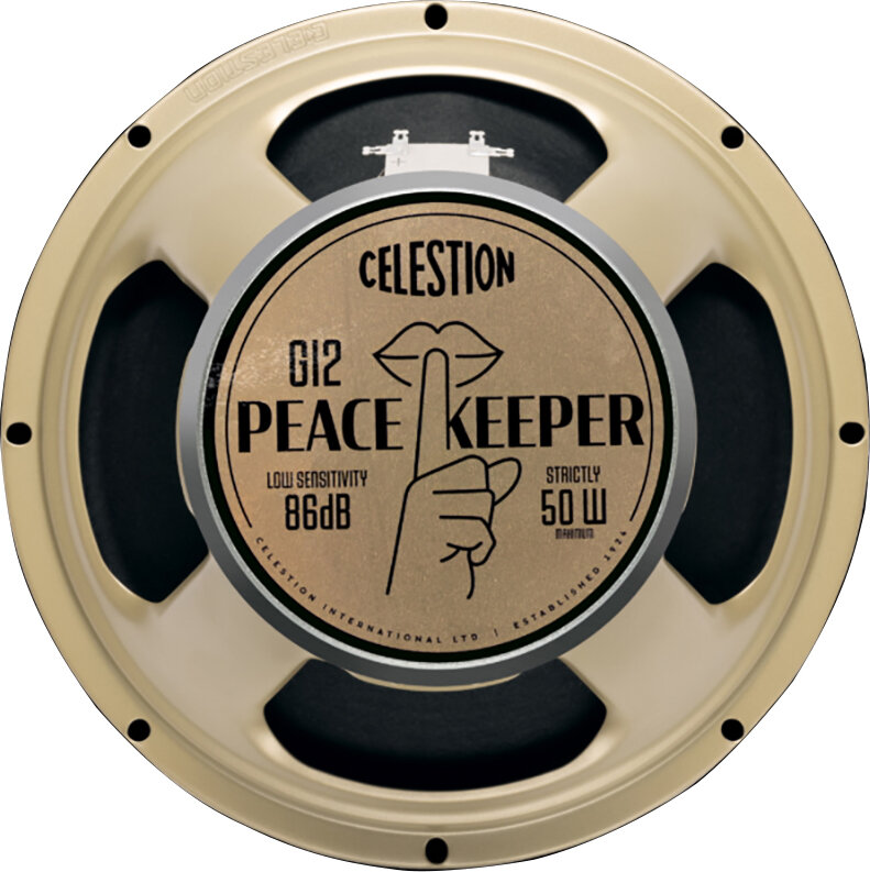 Celestion Peacekeeper Attenuating Speaker (50 Watts), 8 Ohms, Action Position Back