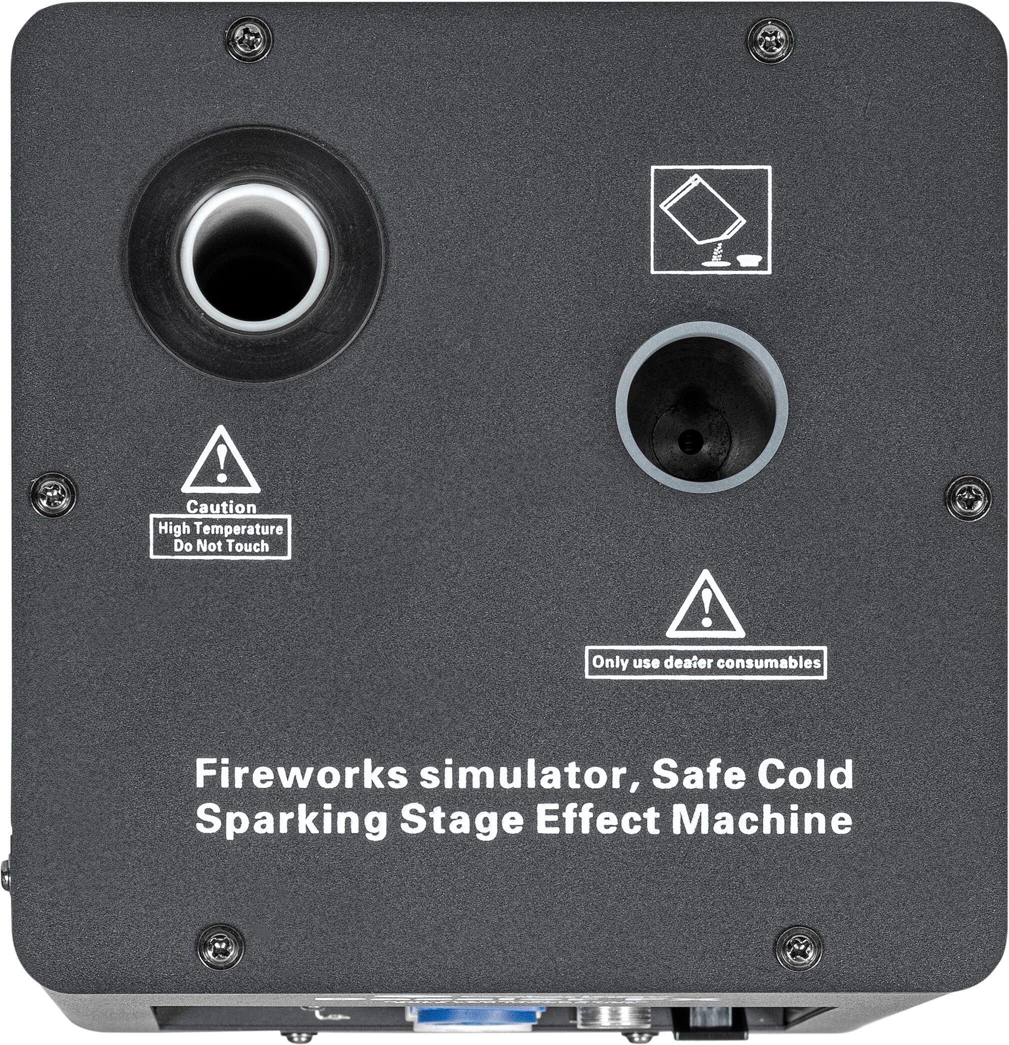 ColorKey Dazzler FX Cold Spark Machine, Action Position Front