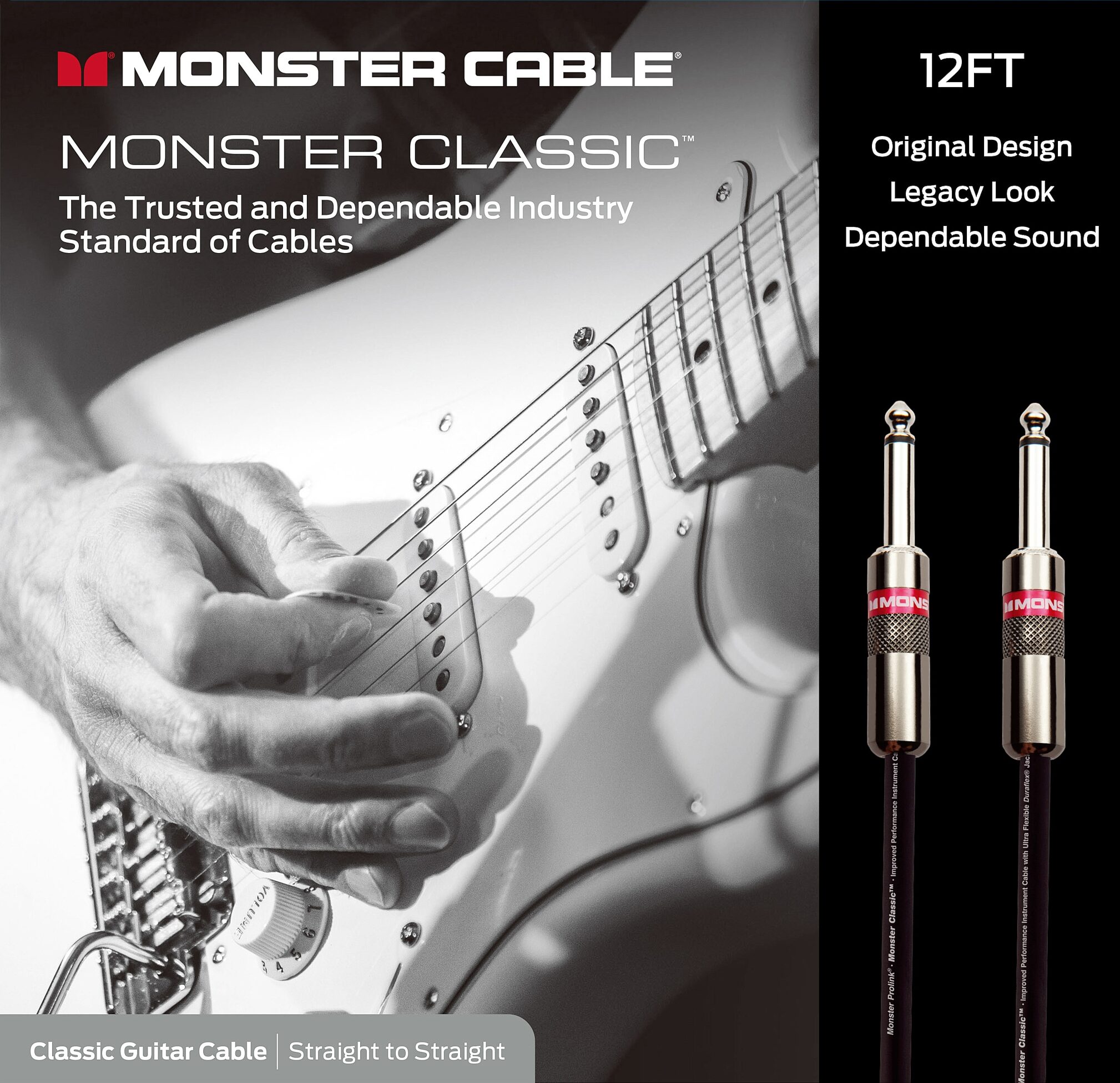 Monster Cable Classic Instrument Cable, Package Front