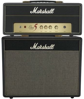 Marshall C501 Head with C110 Cabinet Guitar Amplifier Half Stack, Main