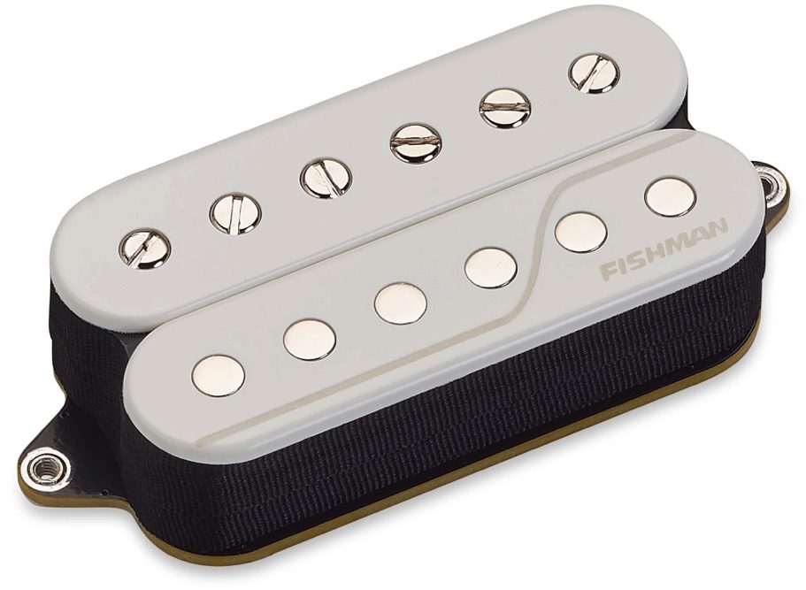 Fishman Open Core Fluence Classic Humbucker Pickup, White, Neck, Main