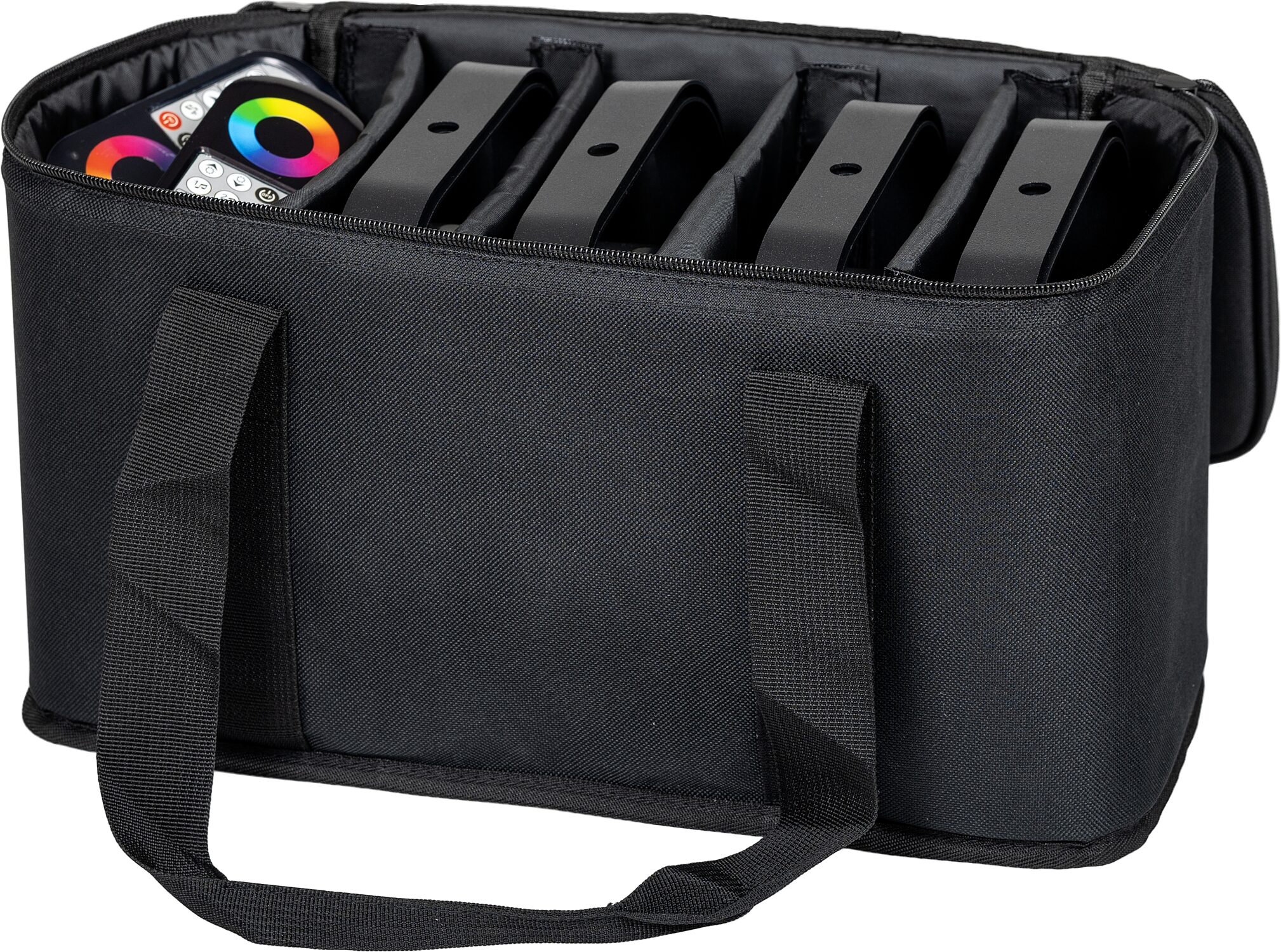ColorKey 4-Piece Carrying Case for MobilePar HEX 5, 4 Piece, Action Position Front
